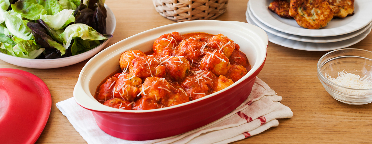 קציצות כרובית ותרד ברוטב עגבניות