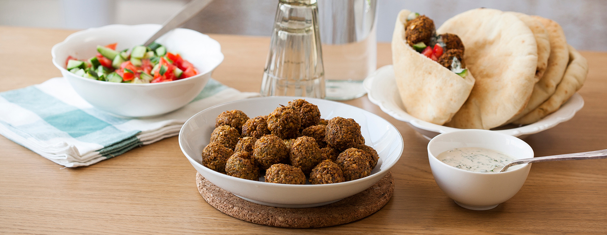 פלאפל ירוקים אפויים